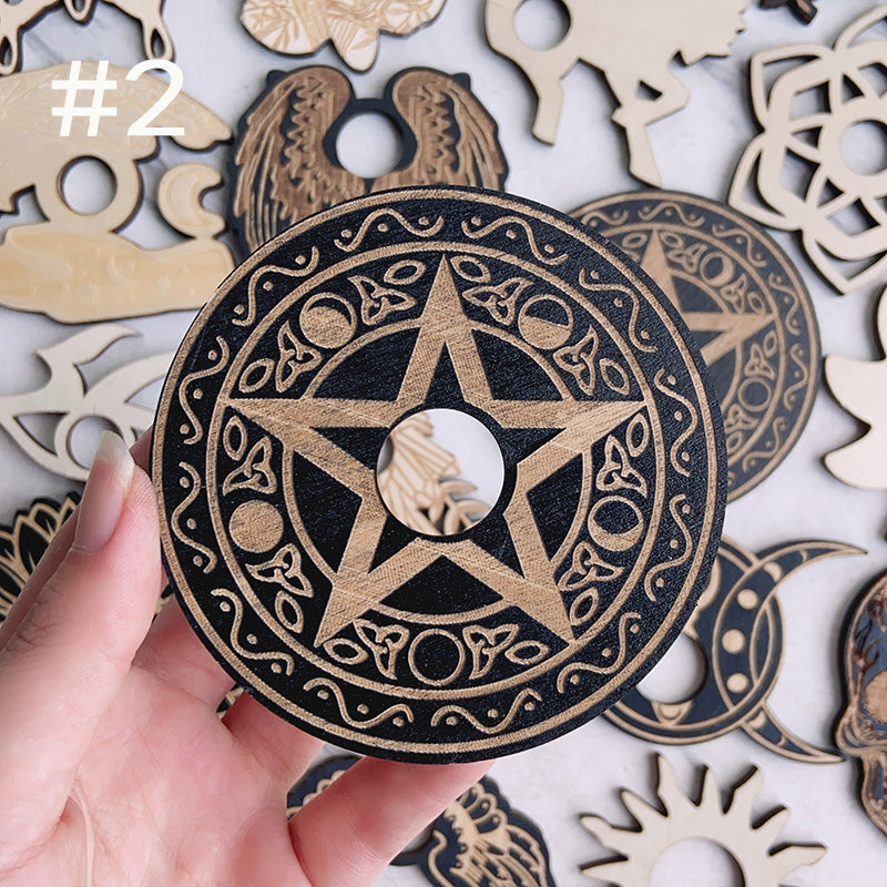 Different Styles Wooden Sphere Stand