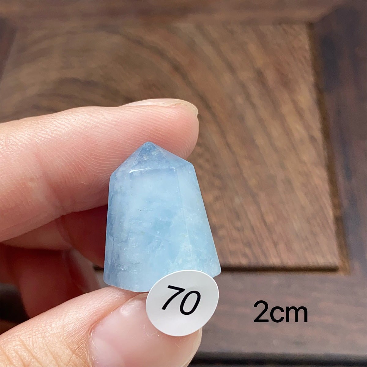 Natural Small-Sized  Crystal Aquamarine Tower