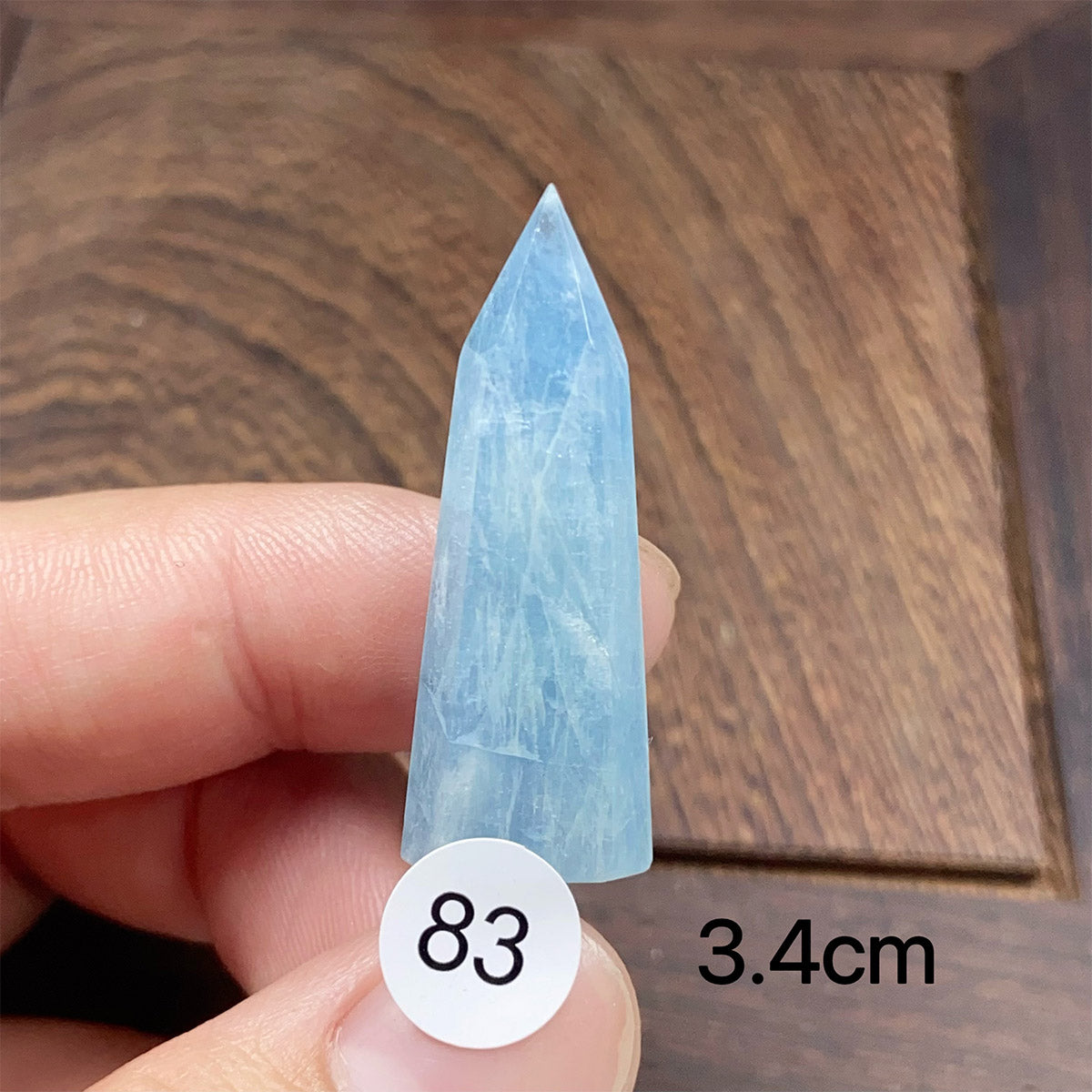 Natural Small-Sized  Crystal Aquamarine Tower