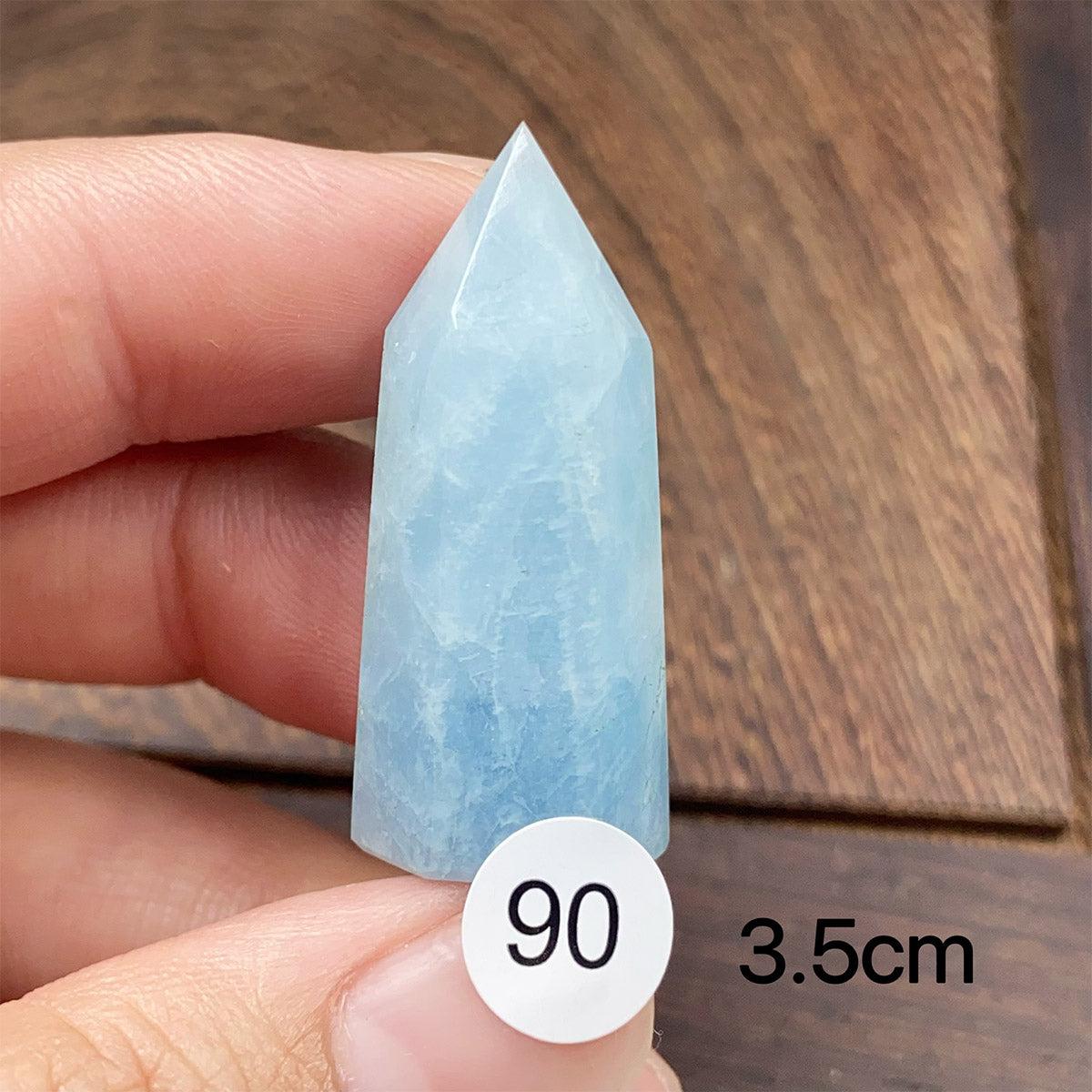 Natural Small-Sized  Crystal Aquamarine Tower