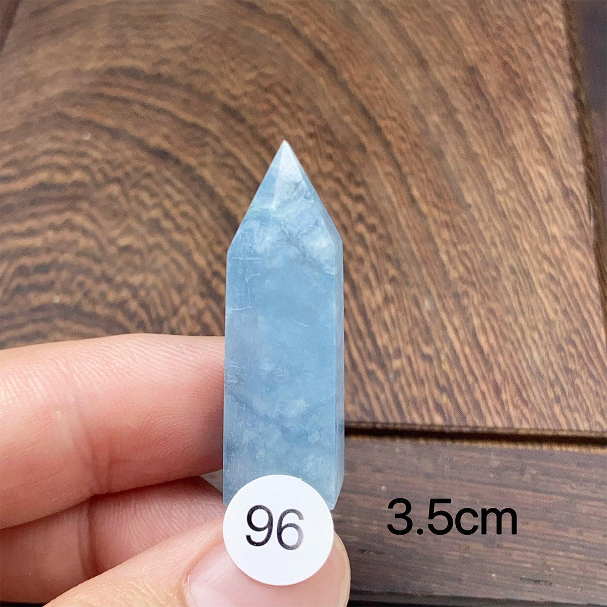 Natural Small-Sized  Crystal Aquamarine Tower