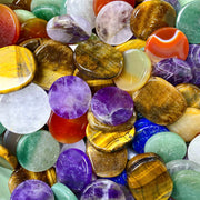 Crystal Mini Worry Stone Confetti Gemstone