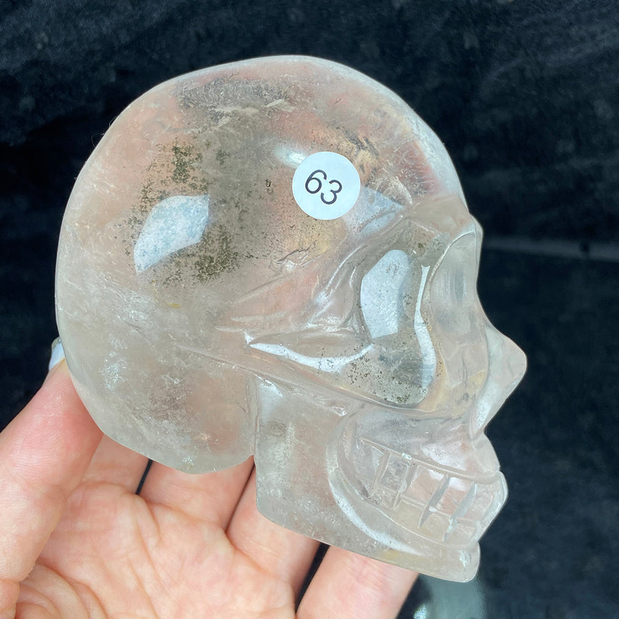 Clear Quartz Crystal Skull