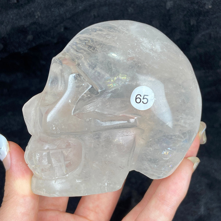 Clear Quartz Crystal Skull