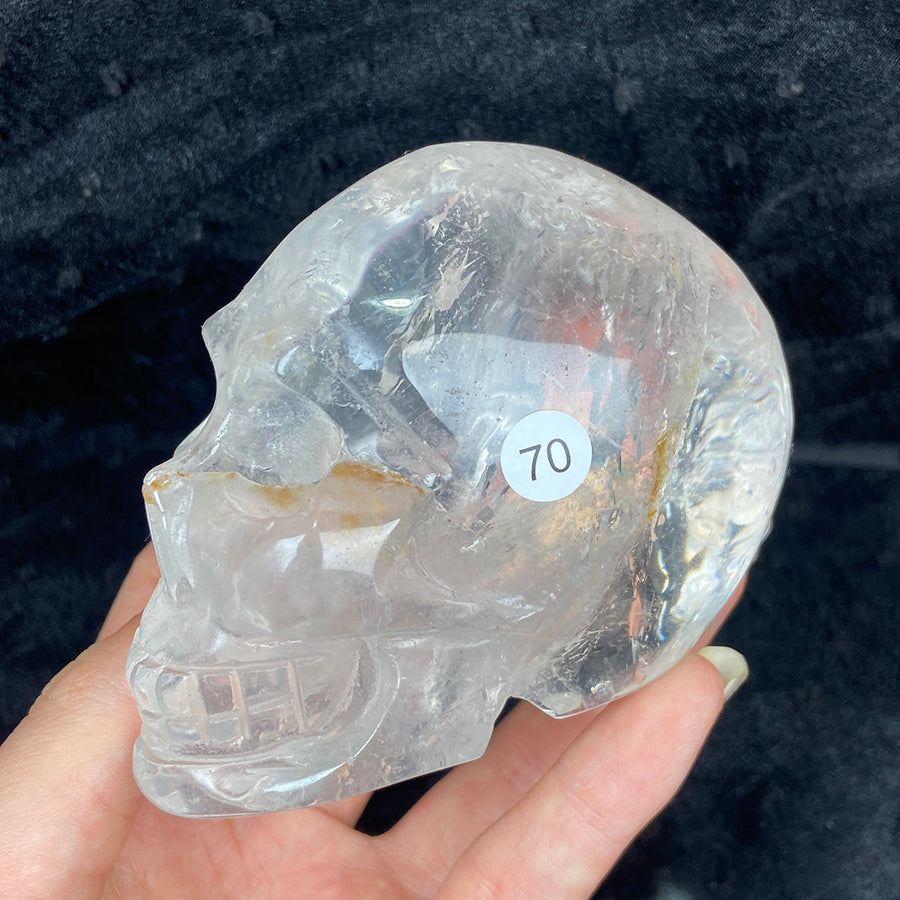 Clear Quartz Crystal Skull