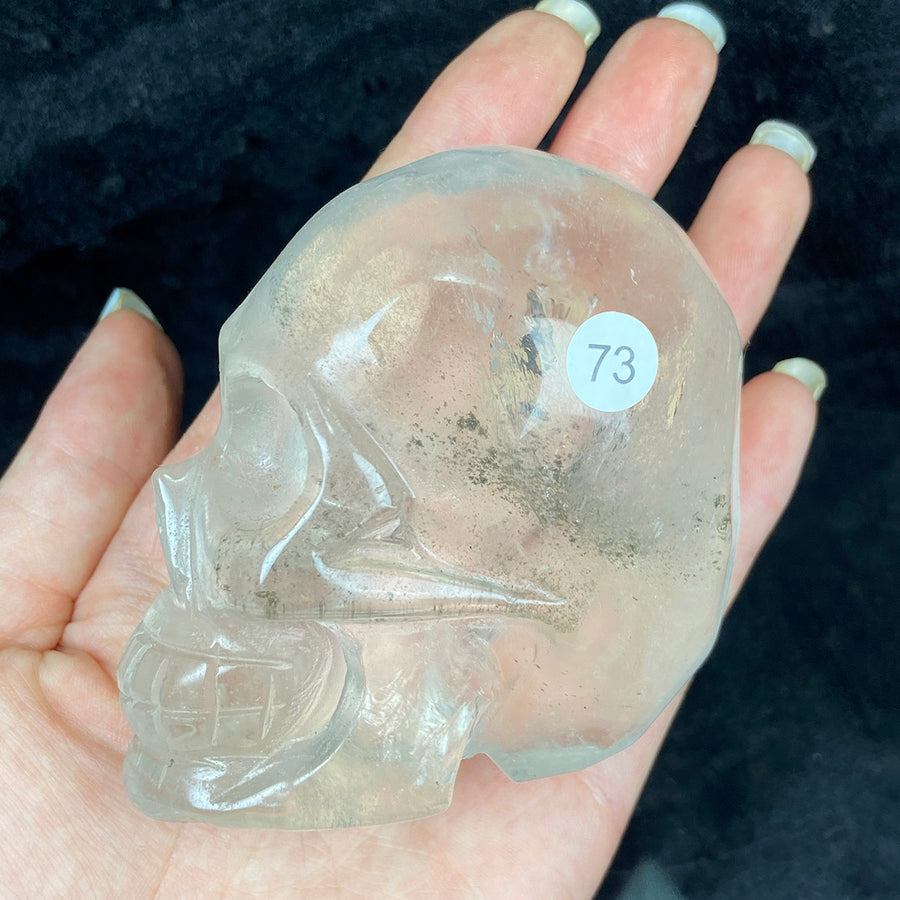 Clear Quartz Crystal Skull