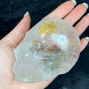 Clear Quartz Crystal Skull