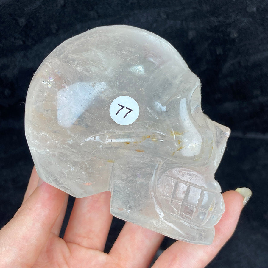 Clear Quartz Crystal Skull