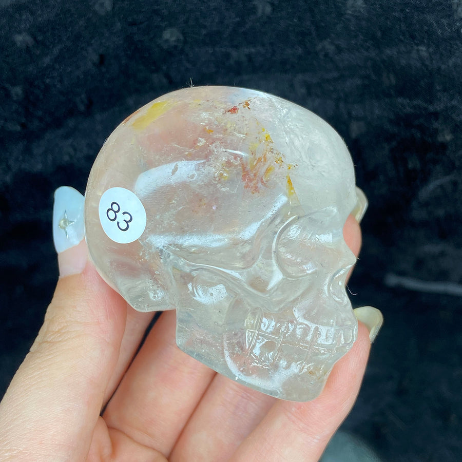 Clear Quartz Crystal Skull