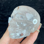 Clear Quartz Crystal Skull