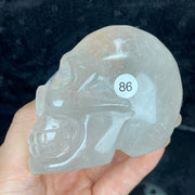 Clear Quartz Crystal Skull