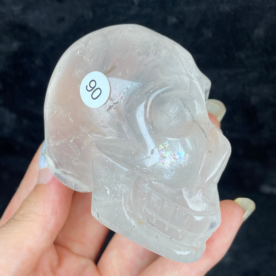 Clear Quartz Crystal Skull