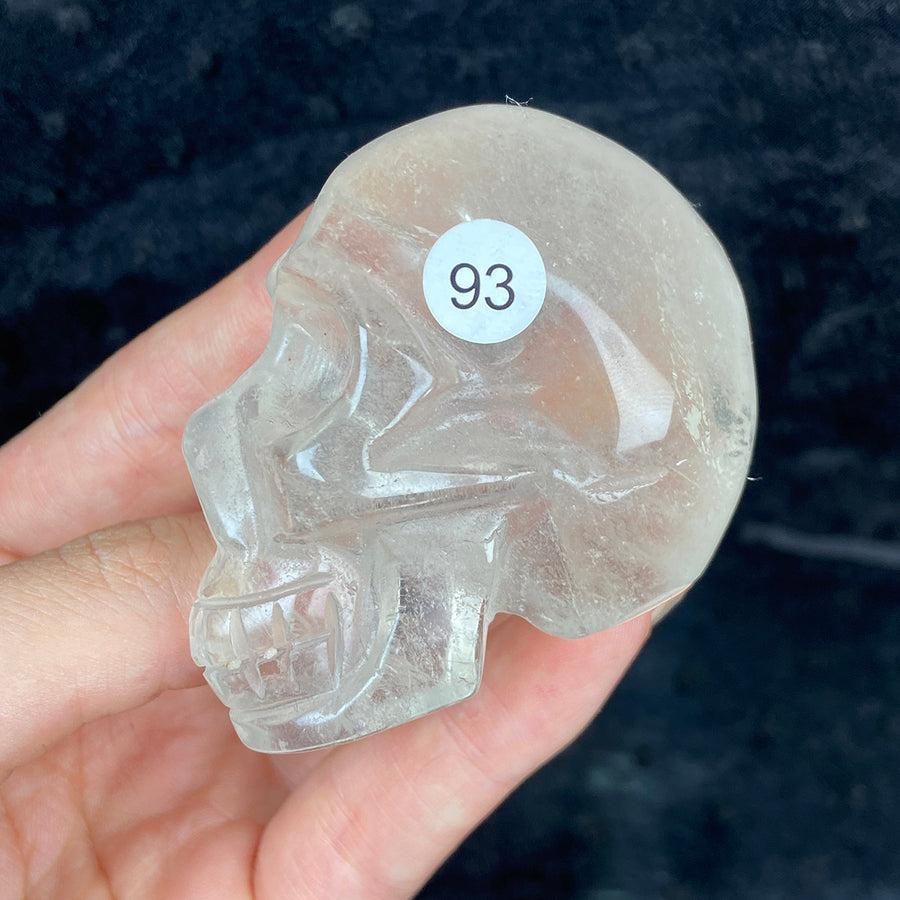 Clear Quartz Crystal Skull
