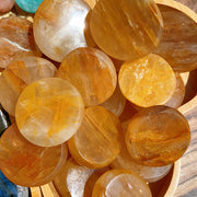 Different Materials Ema Eggs (labradorite/citrine/rose quarzt/red jasper/golden healer)