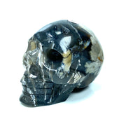 Volcano Crystal Agate Skull