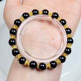 Obsidian Crystal Jewelry Bracelet