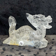 Fluorite Dragon Crystal Animal Carving