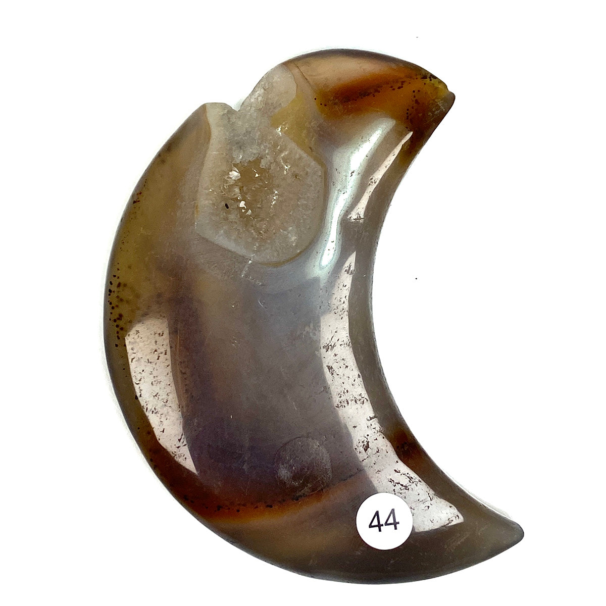 Druzy Agate Moon  Crystal