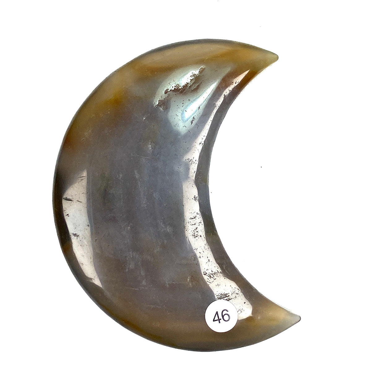 Druzy Agate Moon  Crystal