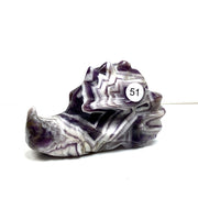Dream Amethyst Dragon Head Crystal Statue