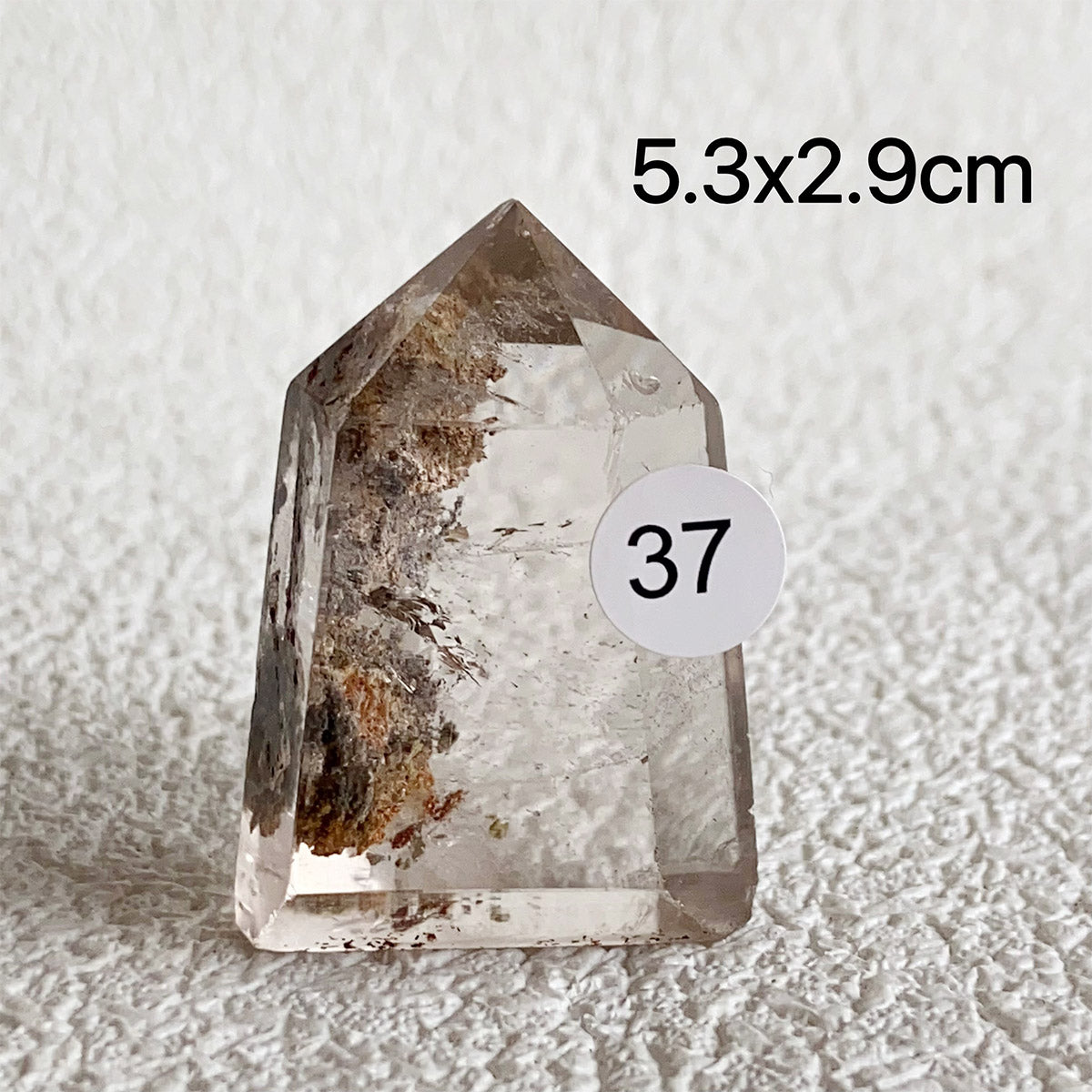Natural Garden Quartz Crystal Tower