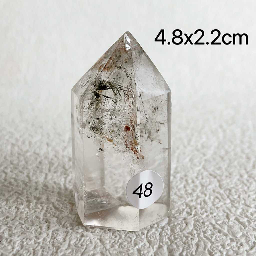 Natural Garden Quartz Crystal Tower