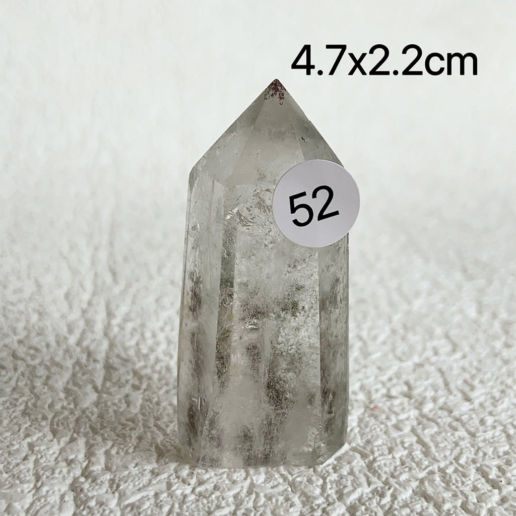Natural Garden Quartz Crystal Tower