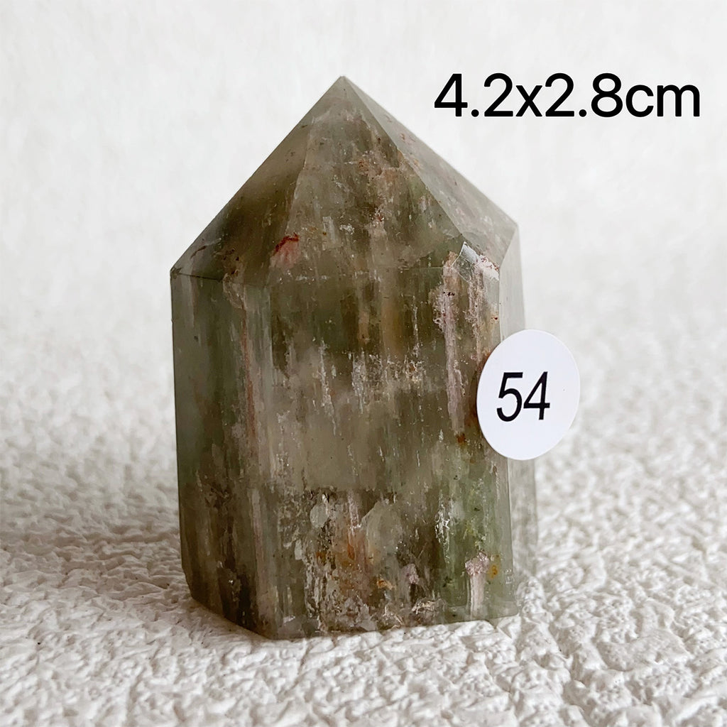 Natural Garden Quartz Crystal Tower