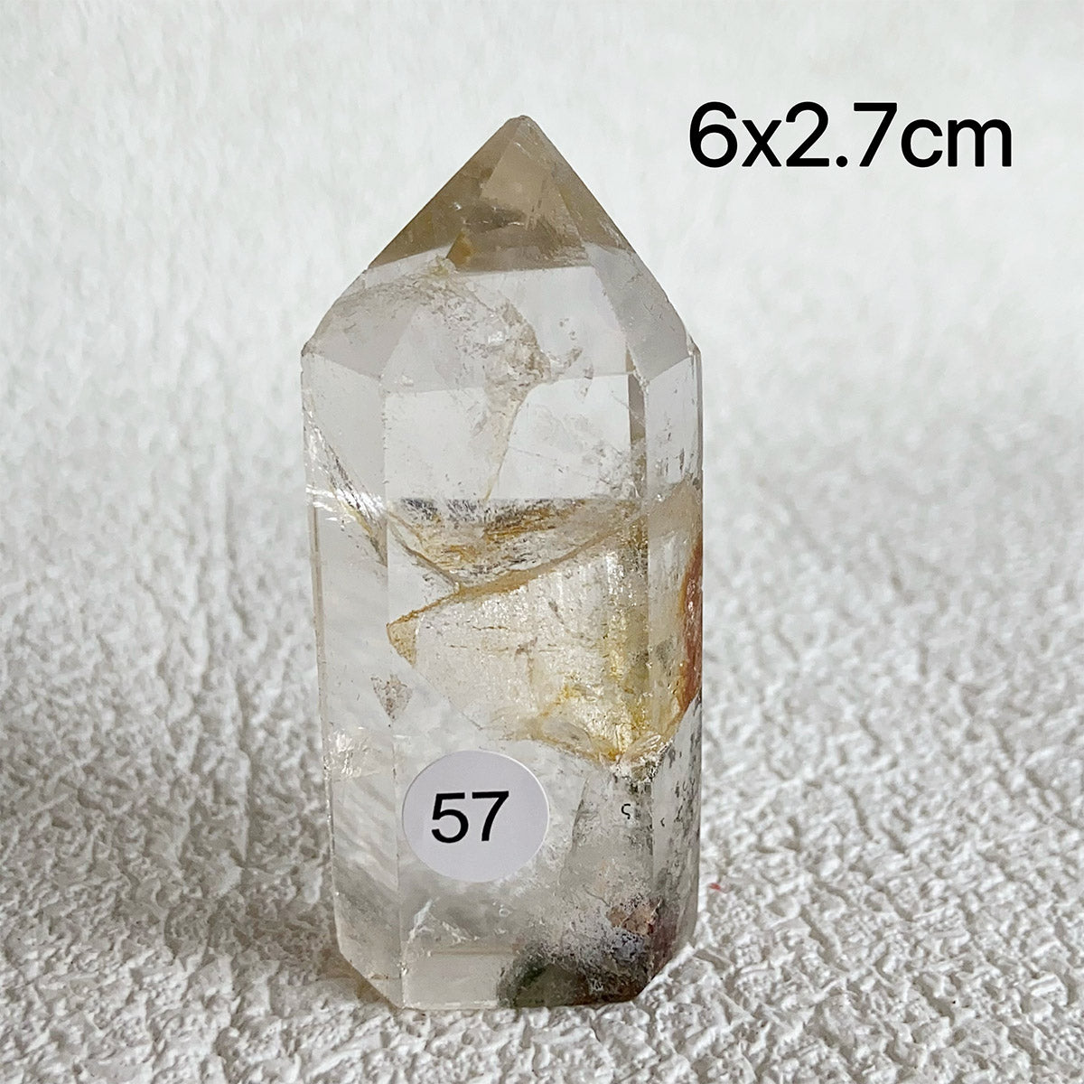 Natural Garden Quartz Crystal Tower