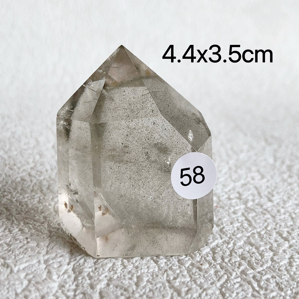 Natural Garden Quartz Crystal Tower