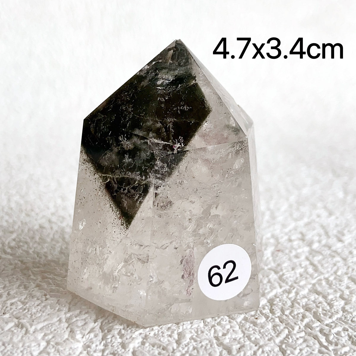 Natural Garden Quartz Crystal Tower