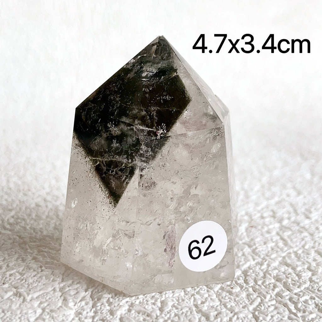 Natural Garden Quartz Crystal Tower