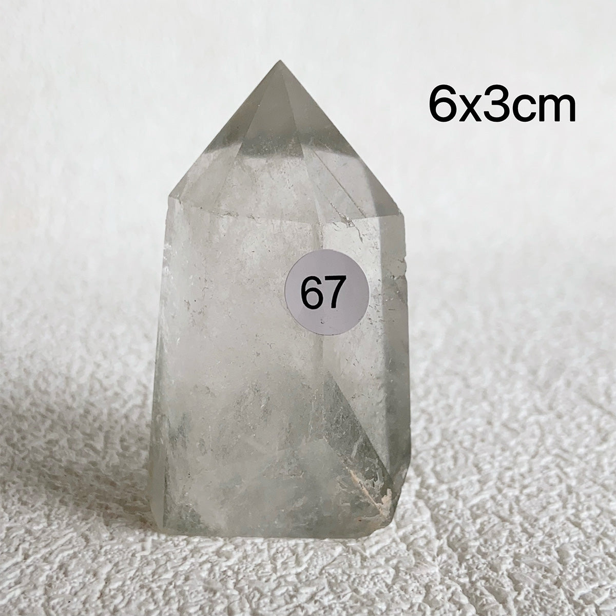 Natural Garden Quartz Crystal Tower