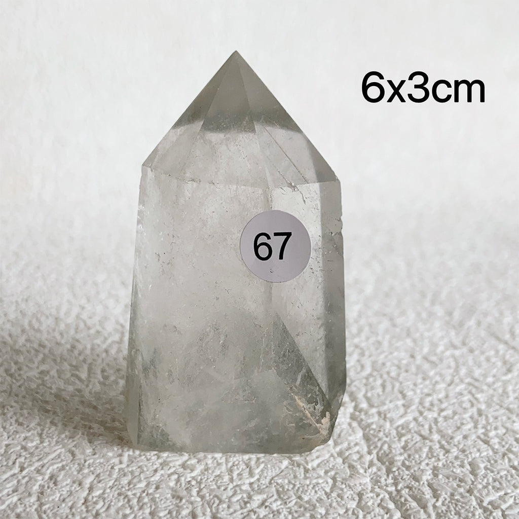 Natural Garden Quartz Crystal Tower