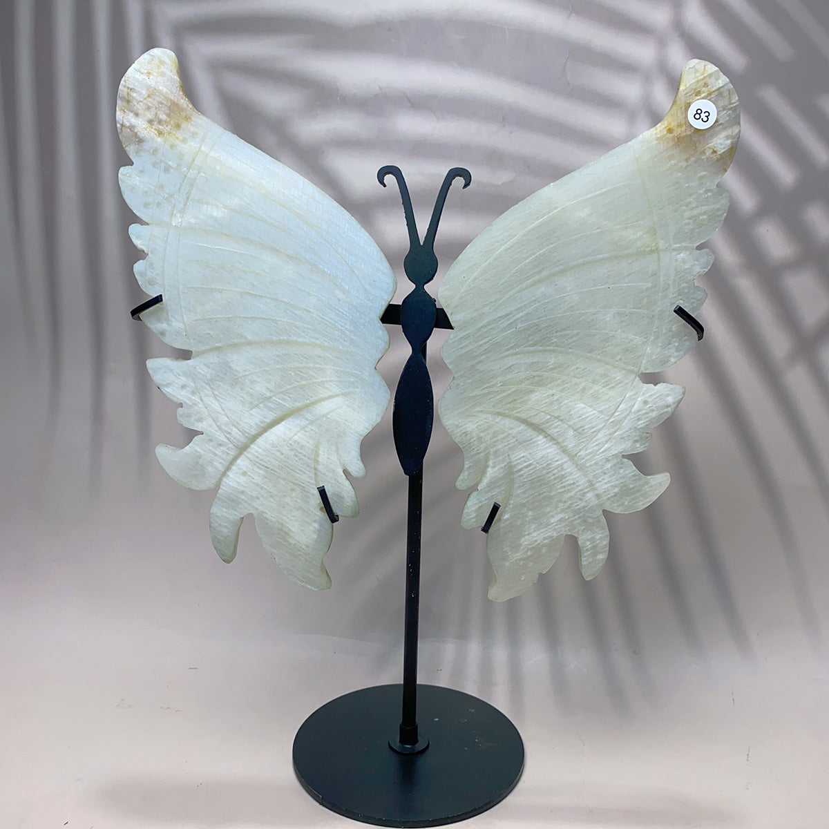 Crystal  Blue Moonstone Butterfly Wing