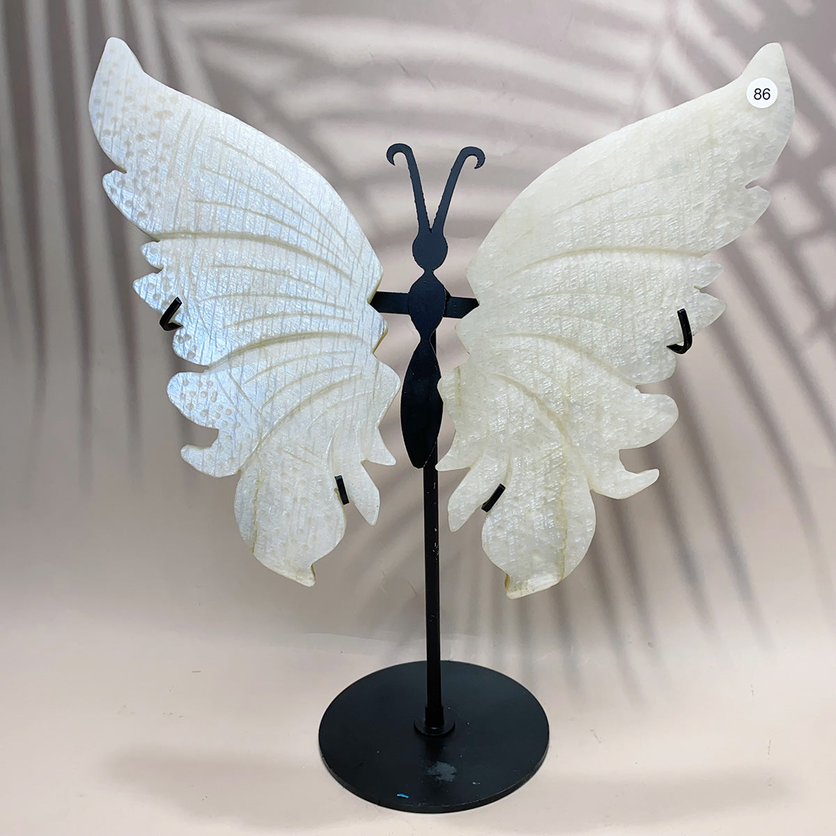 Crystal  Blue Moonstone Butterfly Wing