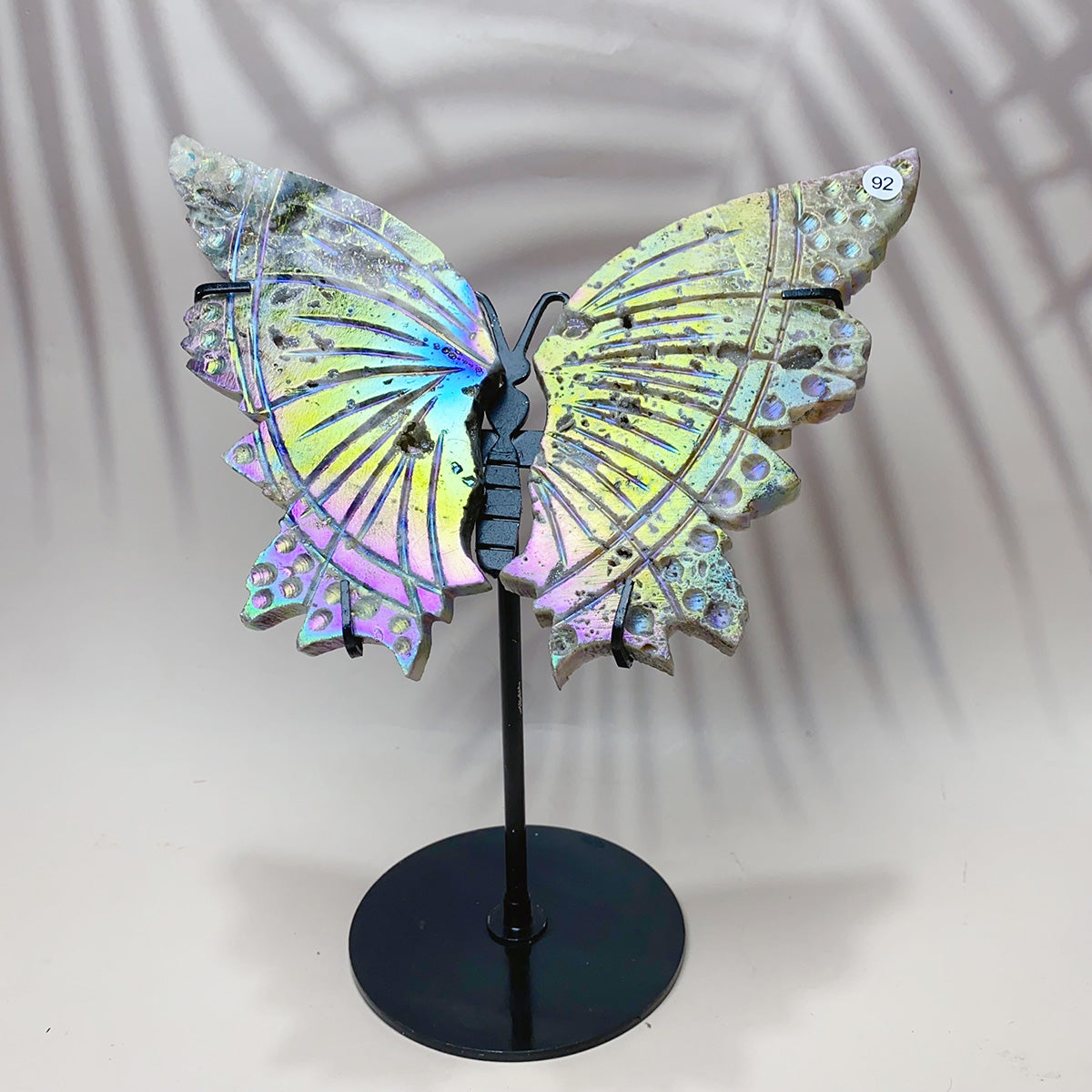 High quality Crystal Sphalerite  & Ocean Jasper Butterfly Wings