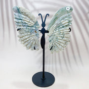Feather Fluorite Crystal Butterfly Wings