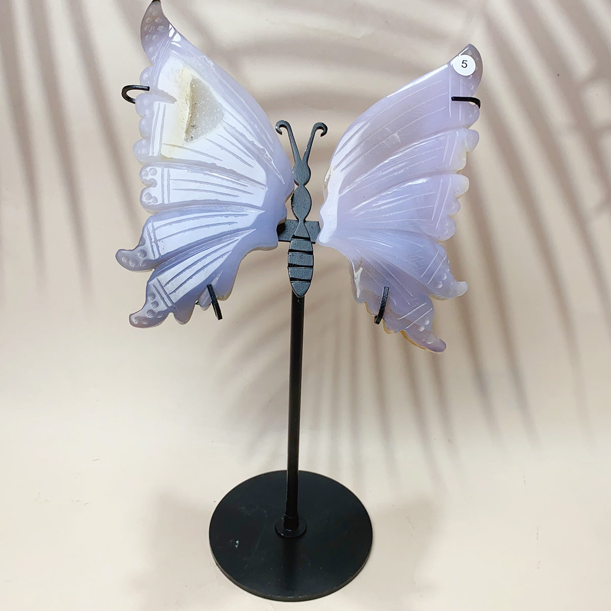 Druzy Agate Cystal Butterfly Wings