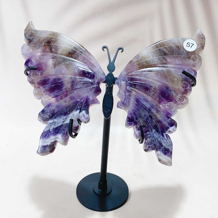 Dream Amethyst Butterfly Wings Crystal