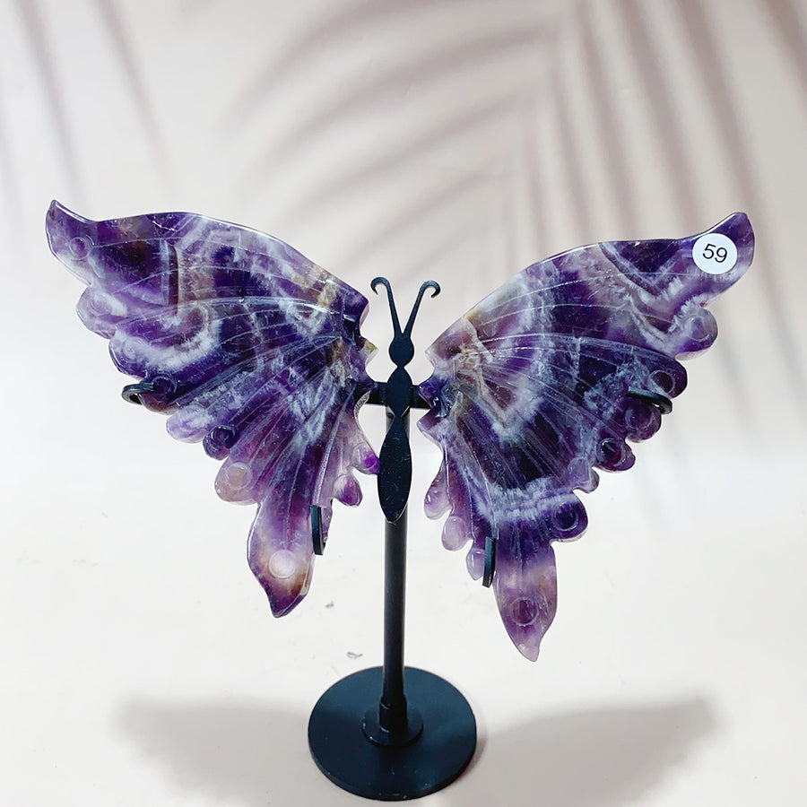 Dream Amethyst Butterfly Wings Crystal