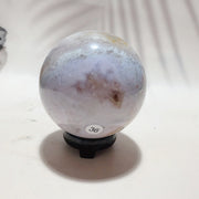 Natural Pink Amethyst Crystal Sphere