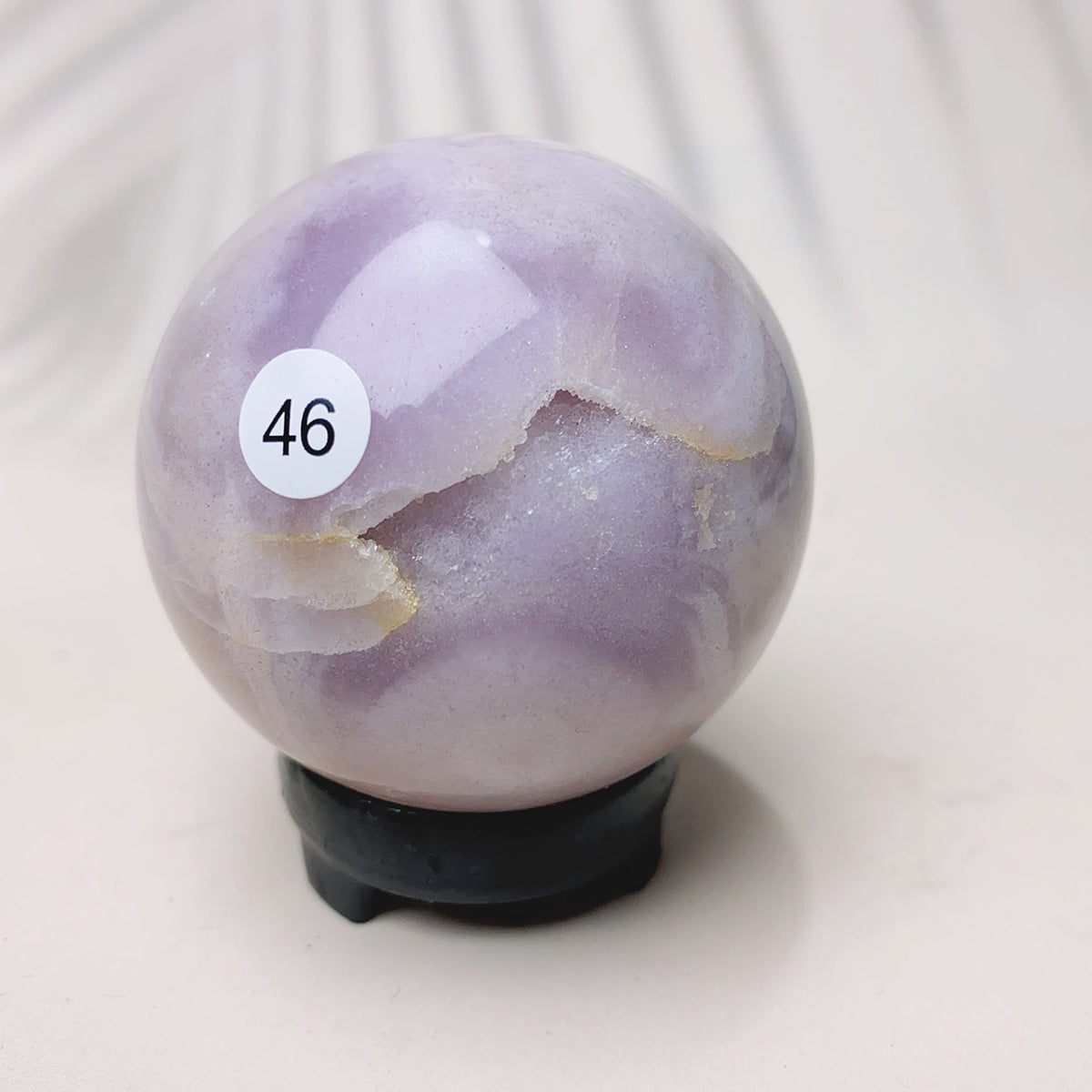 Natural Pink Amethyst Crystal Sphere