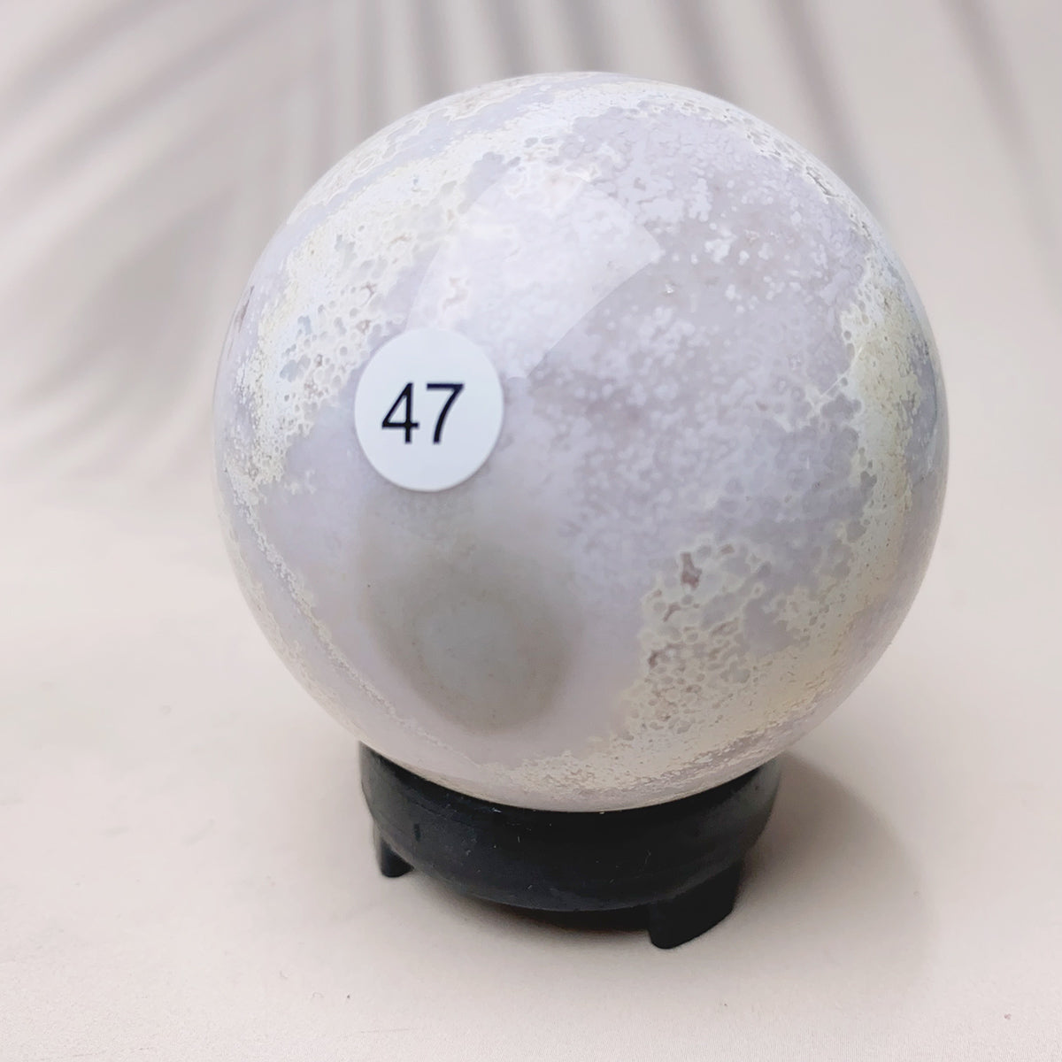 Natural Pink Amethyst Crystal Sphere