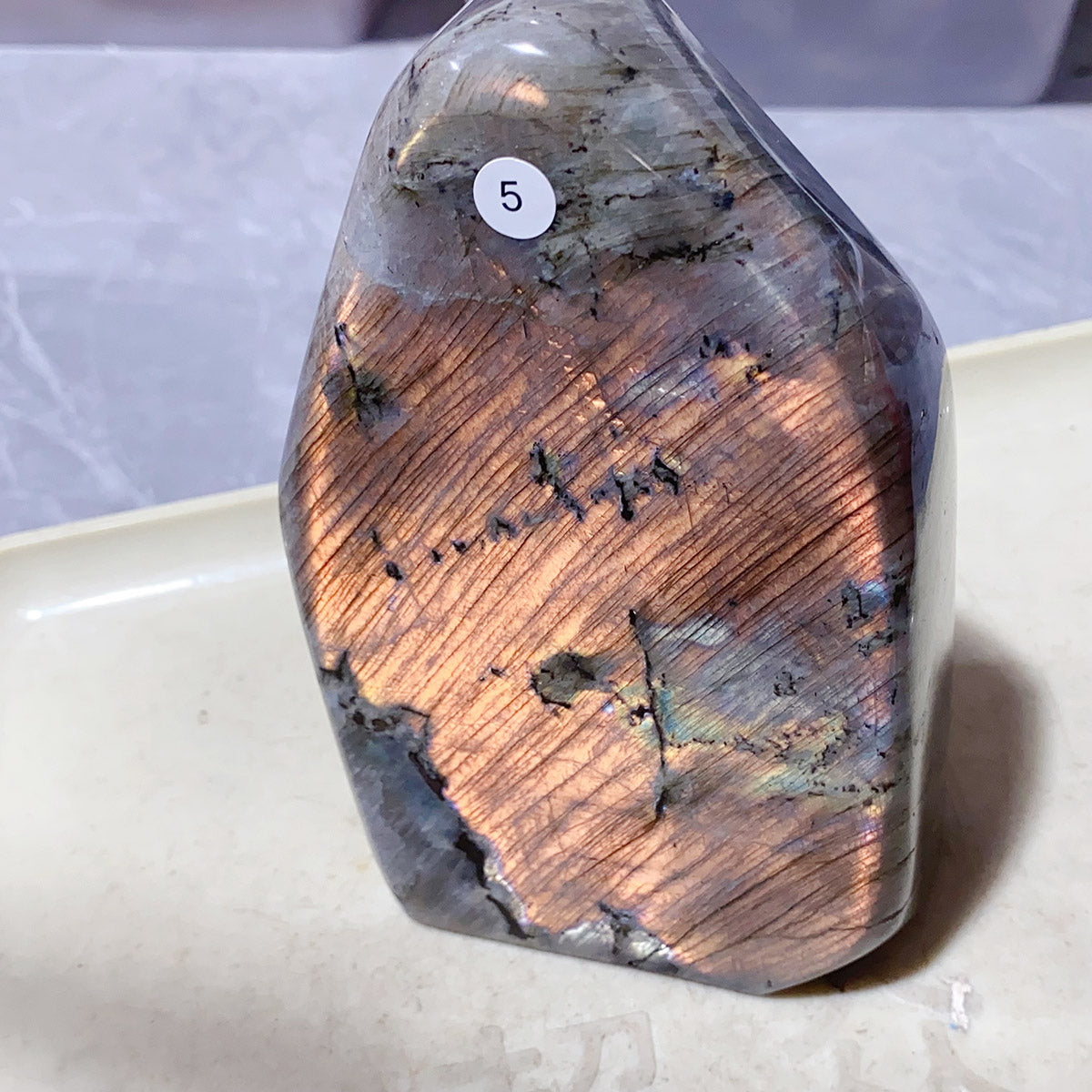 Rainbow Purple Light Pull Feldspar Freeform Minerals