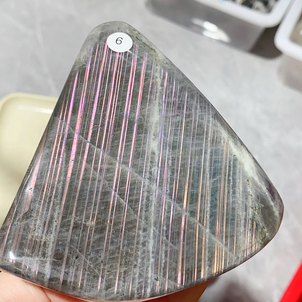 Rainbow Purple Light Pull Feldspar Freeform Minerals