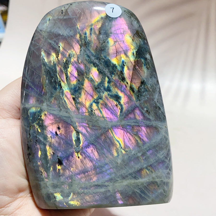 Rainbow Purple Light Pull Feldspar Freeform Minerals