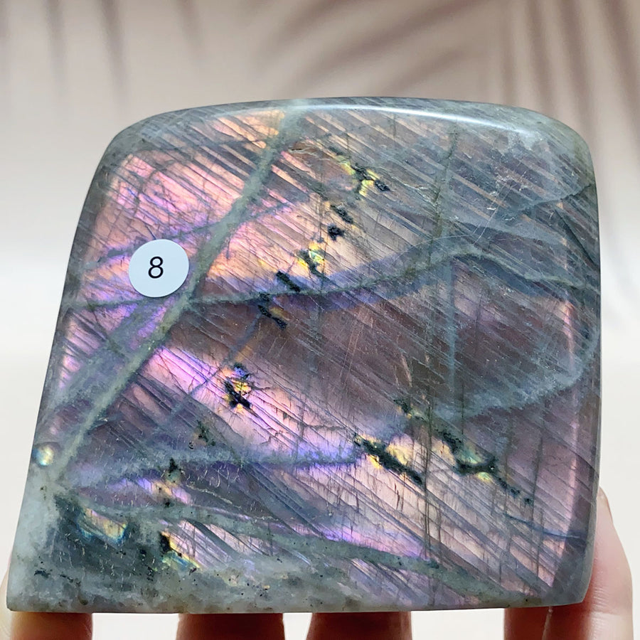 Rainbow Purple Light Pull Feldspar Freeform Minerals