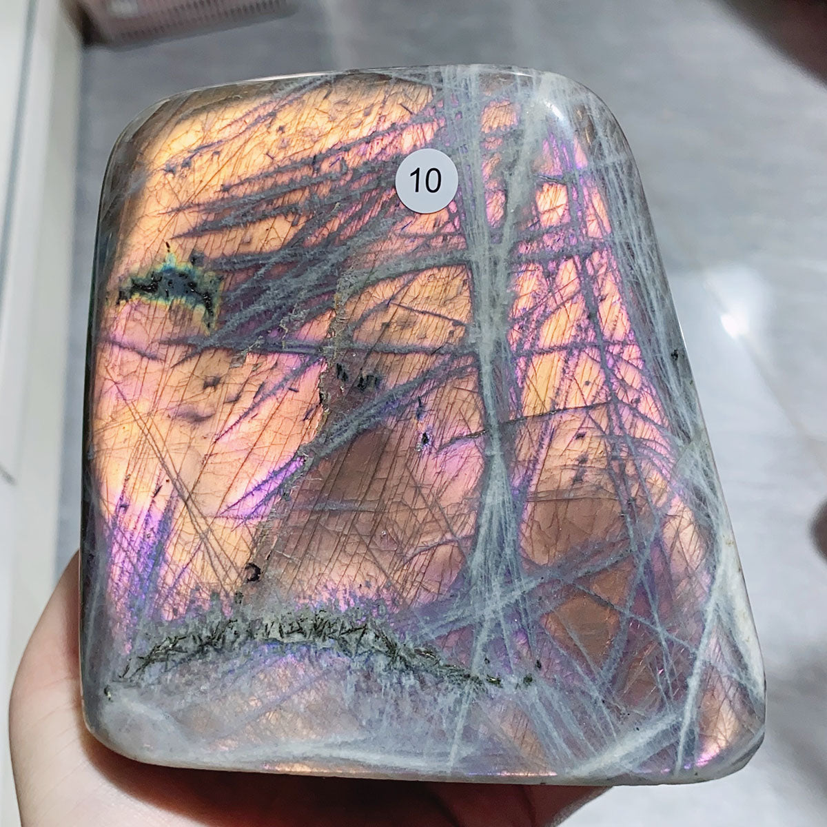 Rainbow Purple Light Pull Feldspar Freeform Minerals