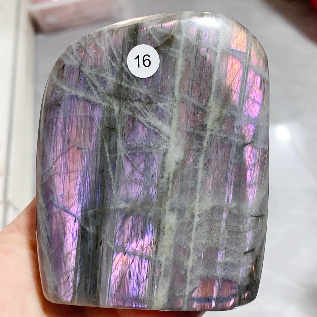 Rainbow Purple Light Pull Feldspar Freeform Minerals